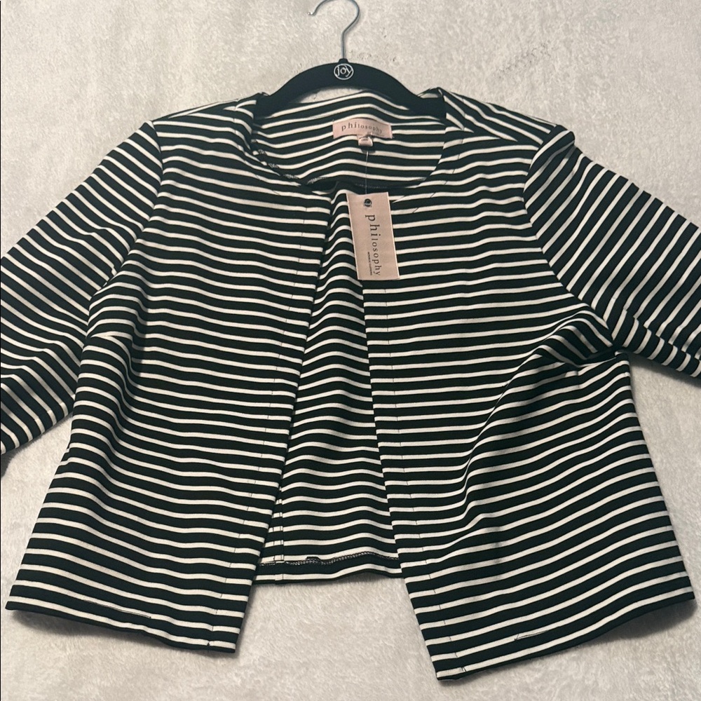 Philosophy Striped Blazer